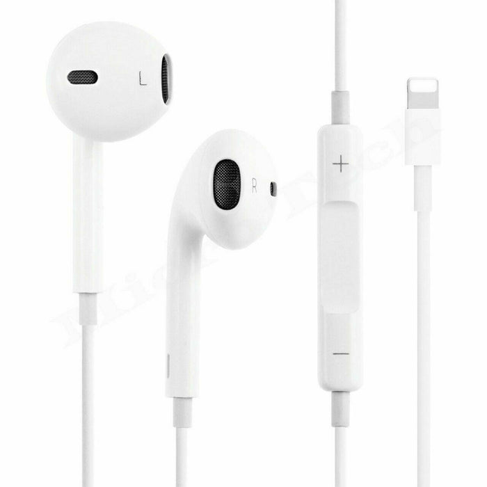 Earphones For iPhone 8 7 6 Plus X XR XS 11 12 13 Pro Max Headphones Wired Earbud