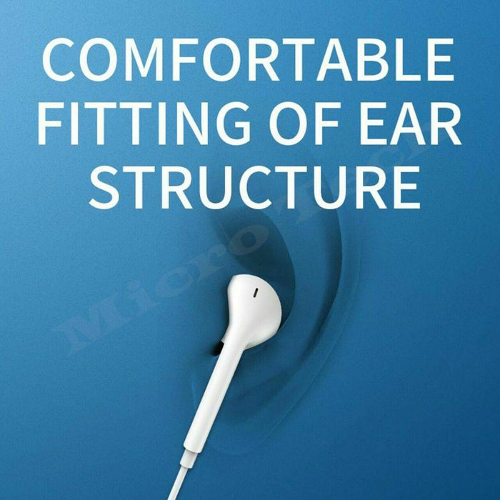 Earphones For iPhone 8 7 6 Plus X XR XS 11 12 13 Pro Max Headphones Wired Earbud