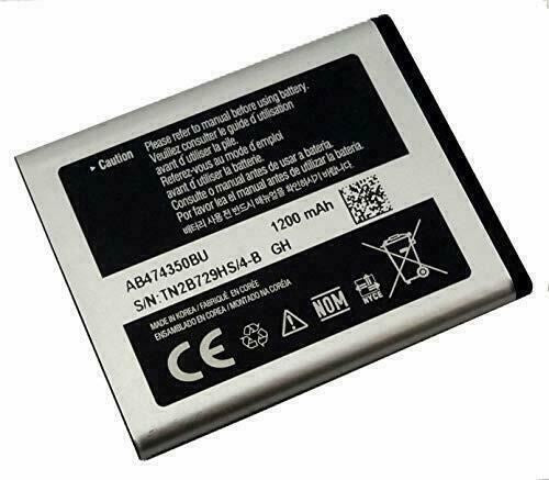Replacement Battery for Samsung GT-I5500 AB474350BU