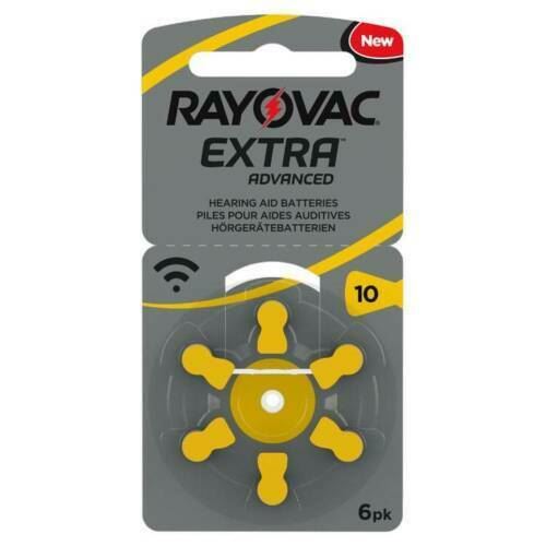 12 Rayovac Extra Hearing Aid Batteries Size 10 PR70 1.45V UK Official seller ☆☆☆