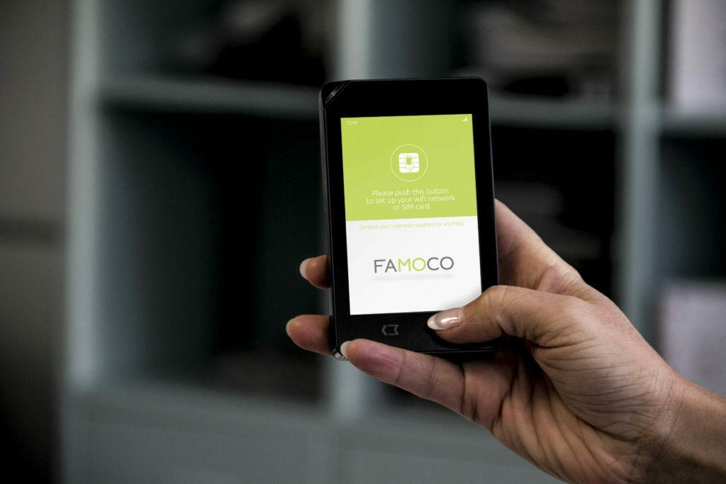 FAMOCO NFC FX100 Handheld Device