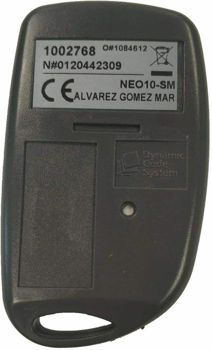 Remote Control Garage Compatible Roper NER1 DCS Garage Gate NEO Transmitter