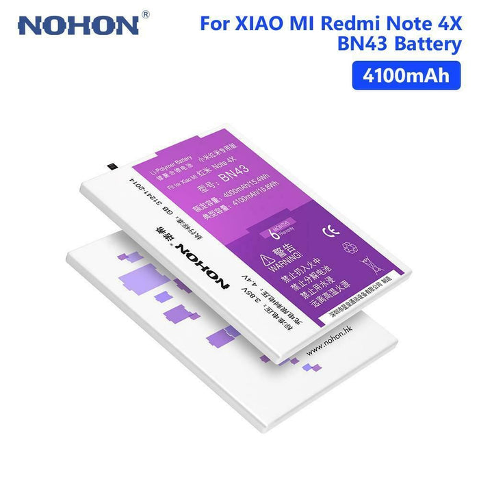 NOHON BN43 FOR XIAOMI MI REDMI NOTE 4 NEW MOBILE ORIGINAL BATTERY