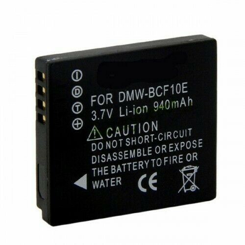 Premium Battery for Panasonic Lumix DMC-FS30K, DMW-BCF10, DMW-BCF10E, DMW-BCF10P