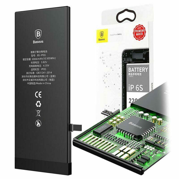 BASEUS BS-IP6S HIGH CAPACITY IPHONE 6S BATTERY - 2200MAH