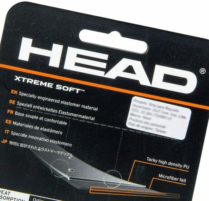 Headgear HEAD Unisex's Xtreme Overwrap Docena Extreme Soft Over Grip, Size One