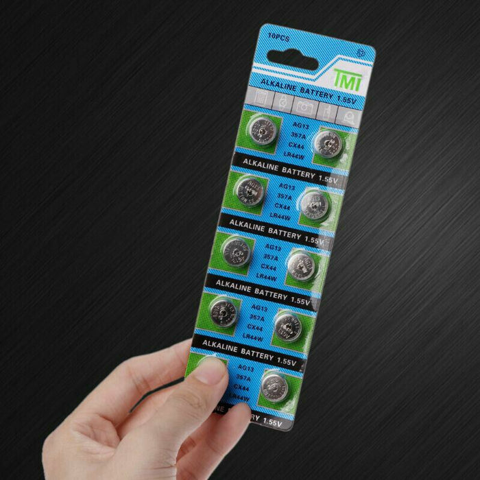 30 x AG13 LR44 CX44 357A ALKALINE BUTTON / COIN CELLS BATTERIES ? Fast FREE P&P