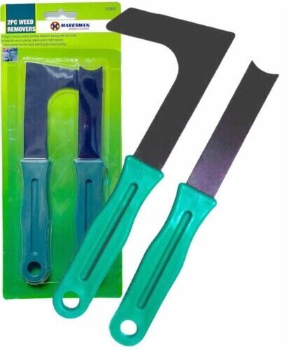 2 x Weeding Tool Garden Weeder Set Patio Knife Weed Remover Moss Paving Scraper