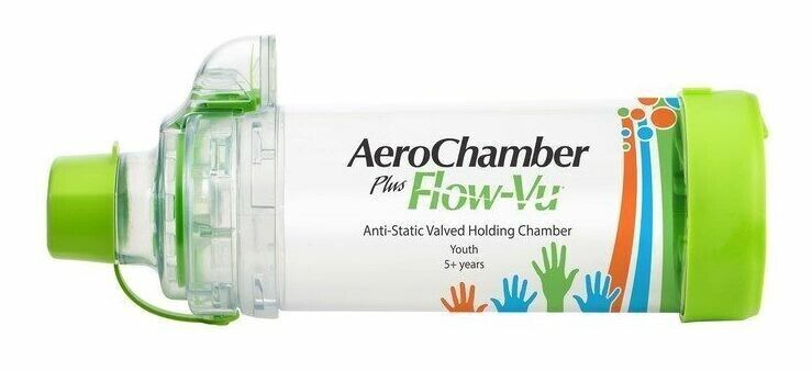 AeroChamber Plus Flow-Vu Anti-Static Youth 5+ Years  (4060158)