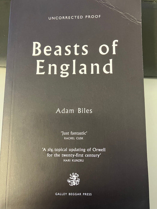 Adam Biles Beasts Of England (Paperback) Uncorrected proof