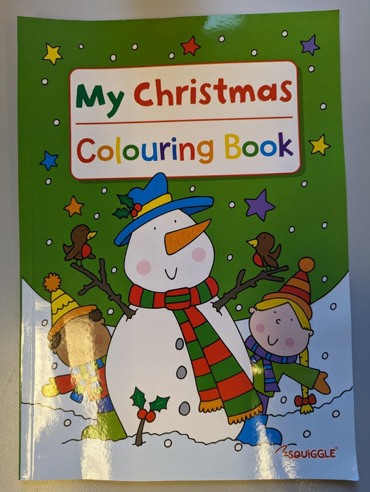 My Christmas Colouring Bag By Squiggle - Colouring Book