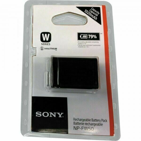 Sony Battery NP-FW50 For Nex 3 Alpha 6000 Nex 5 Original Sony UK Original BNIB
