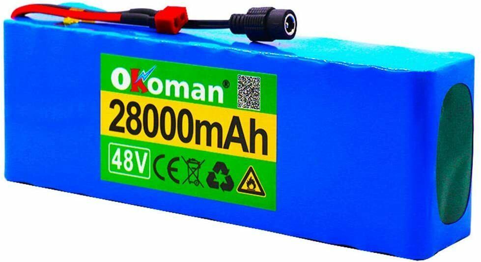 48v Okoman E-Bike Li-ion Battery 28000mah  Lithium Battery Pack (XT60 PLUG)