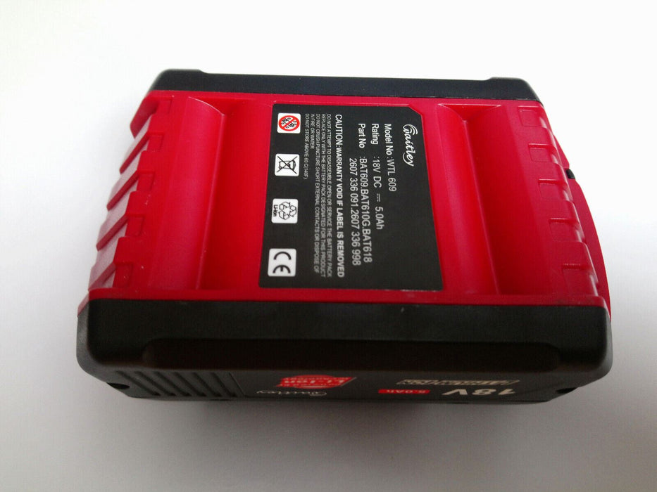 6.0Ah 18V Battery Li-Ion model wtl 609