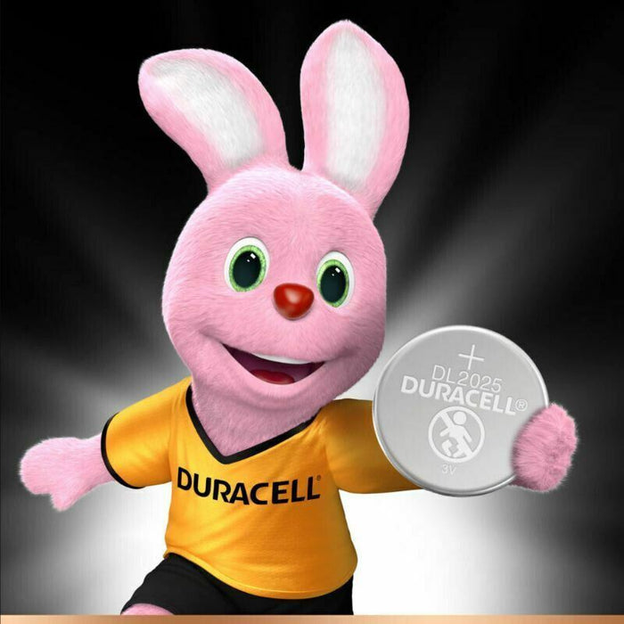 2 x Duracell® CR2025 3V Lithium Button Battery Coin Cell DL2025 2025