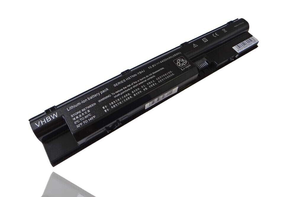 Battery replaces HP 708457-001, 708458-001, FP06, FP09, H6L26AA, H6L27AA 4400mAh