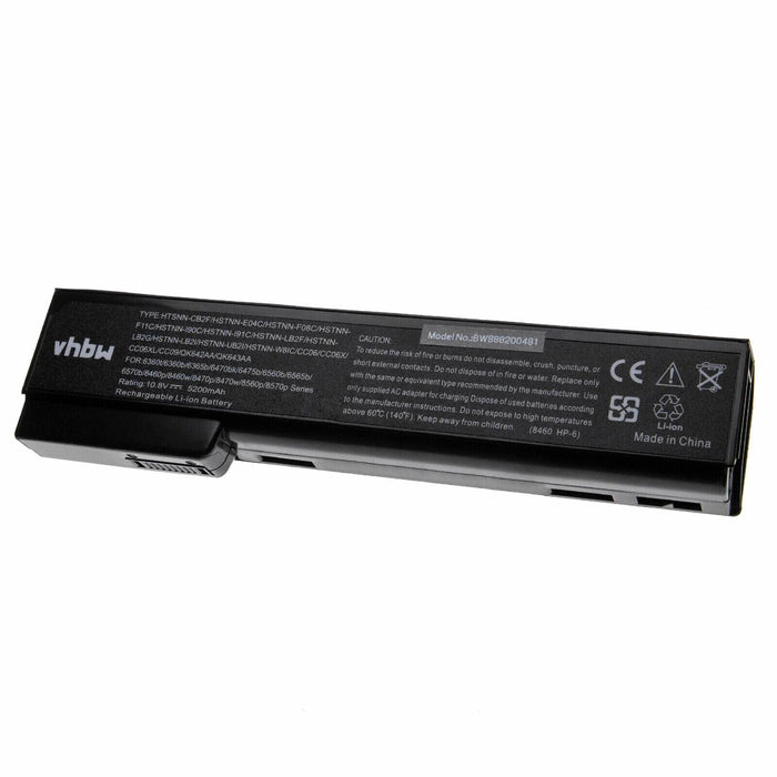 Battery replaces HP HSTNN-F08C, HSTNN-F11C, HSTNN-I90C, HSTNN-I91C 7800mAh