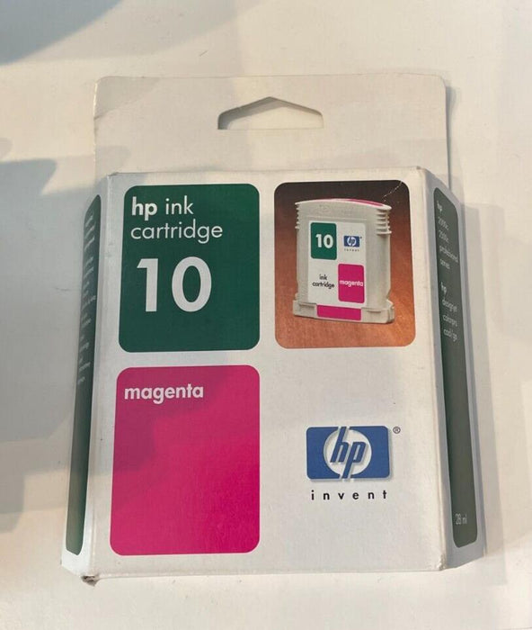 HP 10 Magenta Ink Cartridge New May 2005