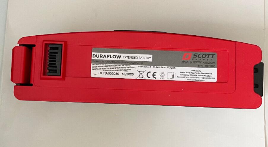 3M Scott Safety Duraflow Extended Duration Battery New