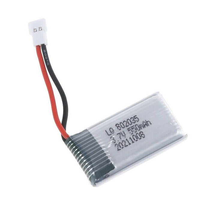 3.7V 550mAh Lipo Battery 852040 for  X4 H107 H107L H107D MJXRC-DFD