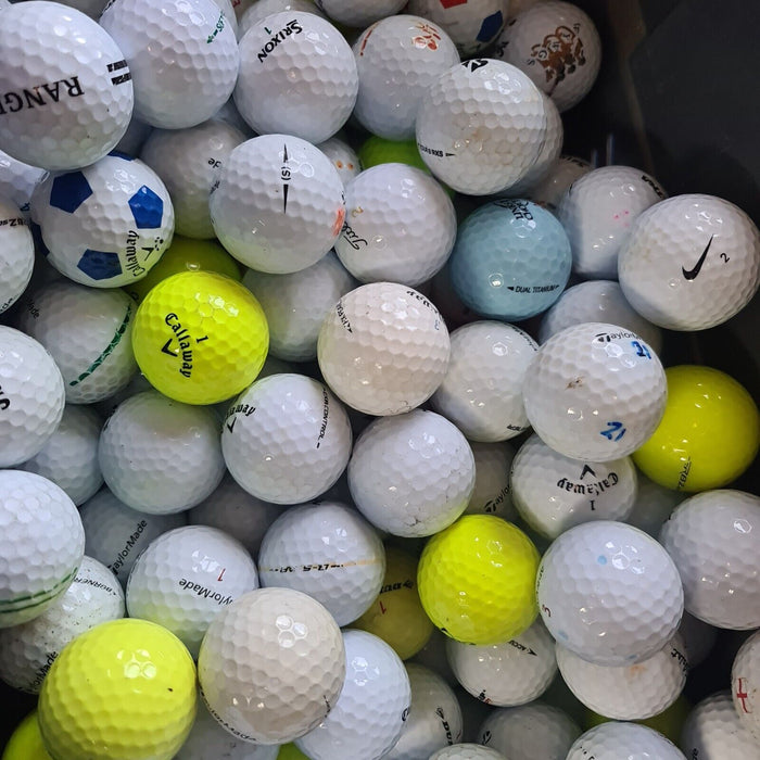 Assorted Golf Balls x 10 Random Balls Sent