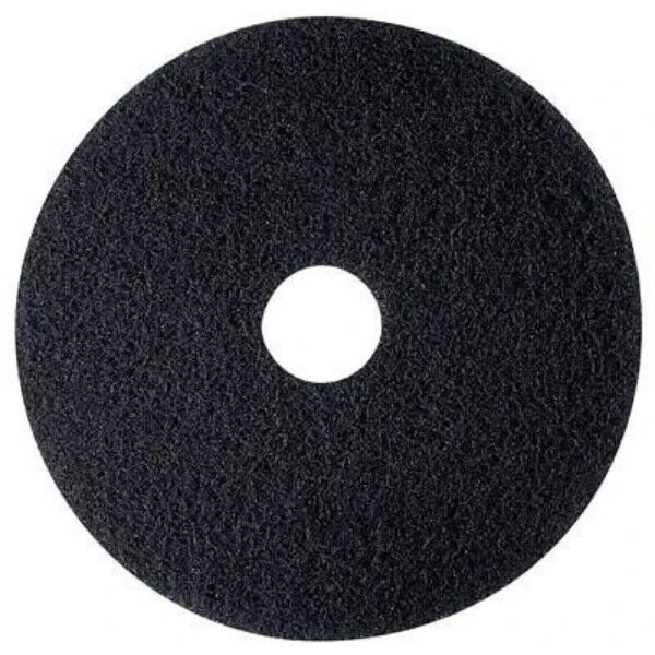 3M™ 7200PLG Black Stripping Pad 17" Niagara 7000029752 (5x per order)