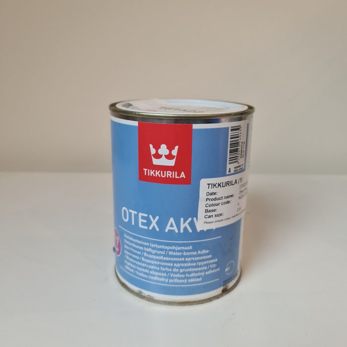 Tikkurilla Otex Akva Base A White Matt 0.9L x 2 Expired 10/02/23