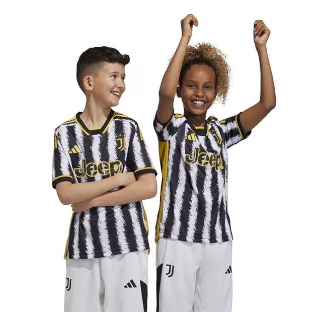 Adidas Juventus Home Shirt 2023 2024 Juniors