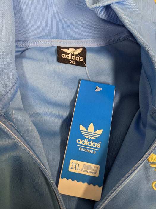 adidas orgrinal tracksuit blue UK 2XL