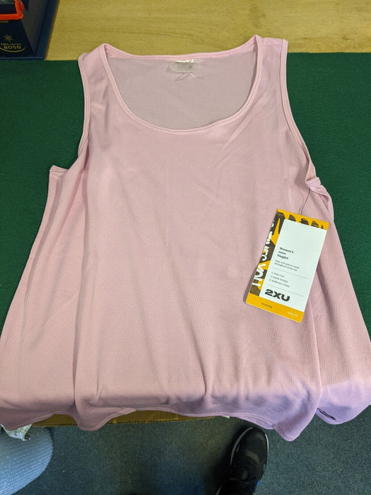 2xu Womens Aero Singlet Large Pink