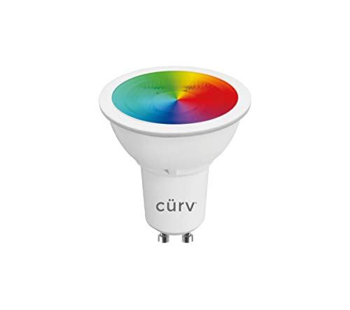 RGB 5w LED WiFi Smart Colour Bulb GU10, Compatible with Alexa, Google Home and I