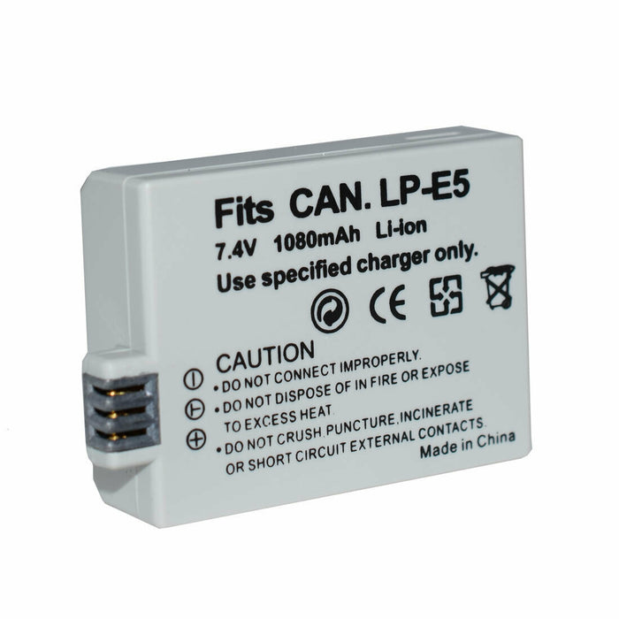 Replacement Battery for LP-E5 Canon